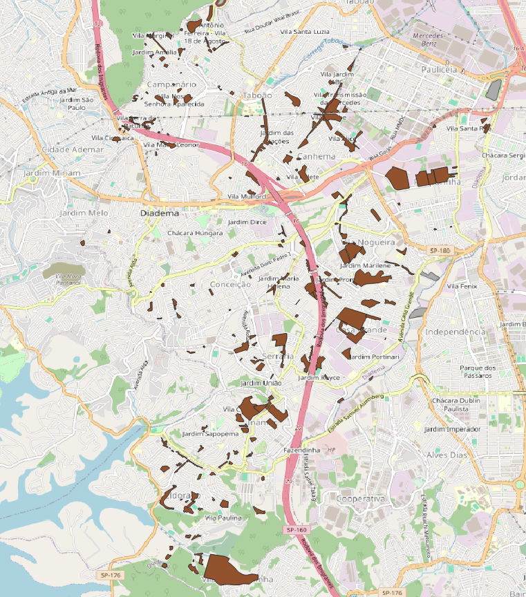 Núcleos Habitacionais - Diadema (SP)