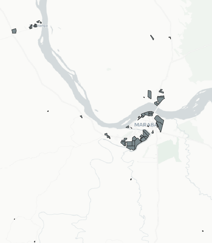 Malha dos Núcleos Urbanos Informais - Marabá (PA)