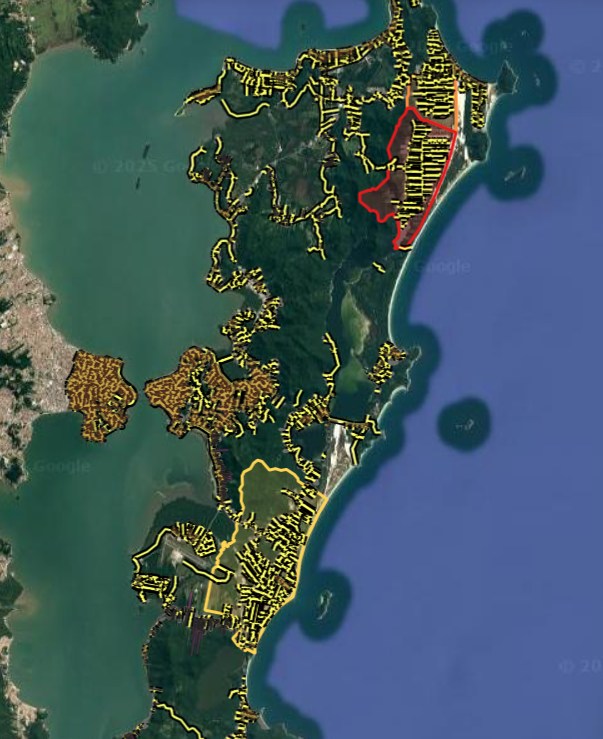Núcleos Urbanos Informais Consolidados - Florianópolis (SC)