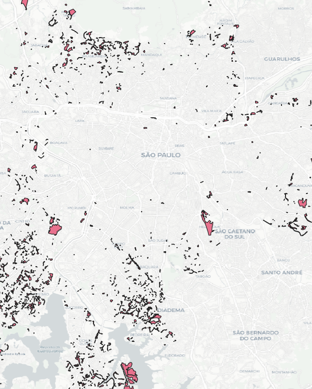 Base Cartográfica de Favelas - São Paulo (SP)