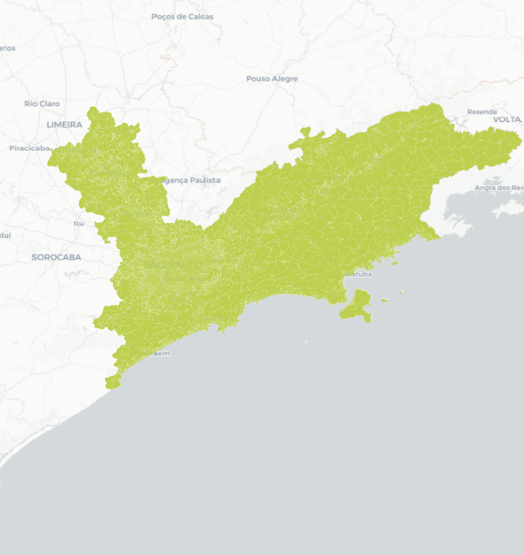Assentamentos Urbanos Precários (2000) - Regiões Metropolitanas Paulistas