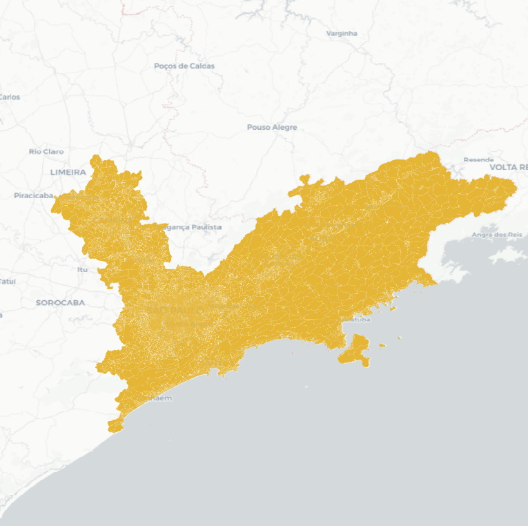 Assentamentos Urbanos Precários (2010) - Regiões Metropolitanas Paulistas