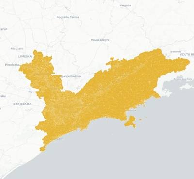 Assentamentos Urbanos Precários (2010) - Regiões Metropolitanas Paulistas