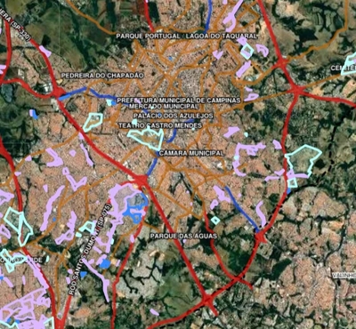 Loteamentos dentro do Programa de Regularização Fundiária Urbana (REURB) - Campinas (SP)