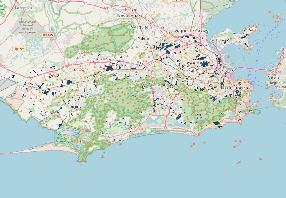 Limites de Favelas 2022 – Rio  de Janeiro (RJ)