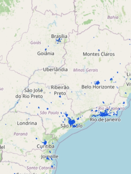 Base de dados setores censitários em AGSN (2010) e FCU (2022)